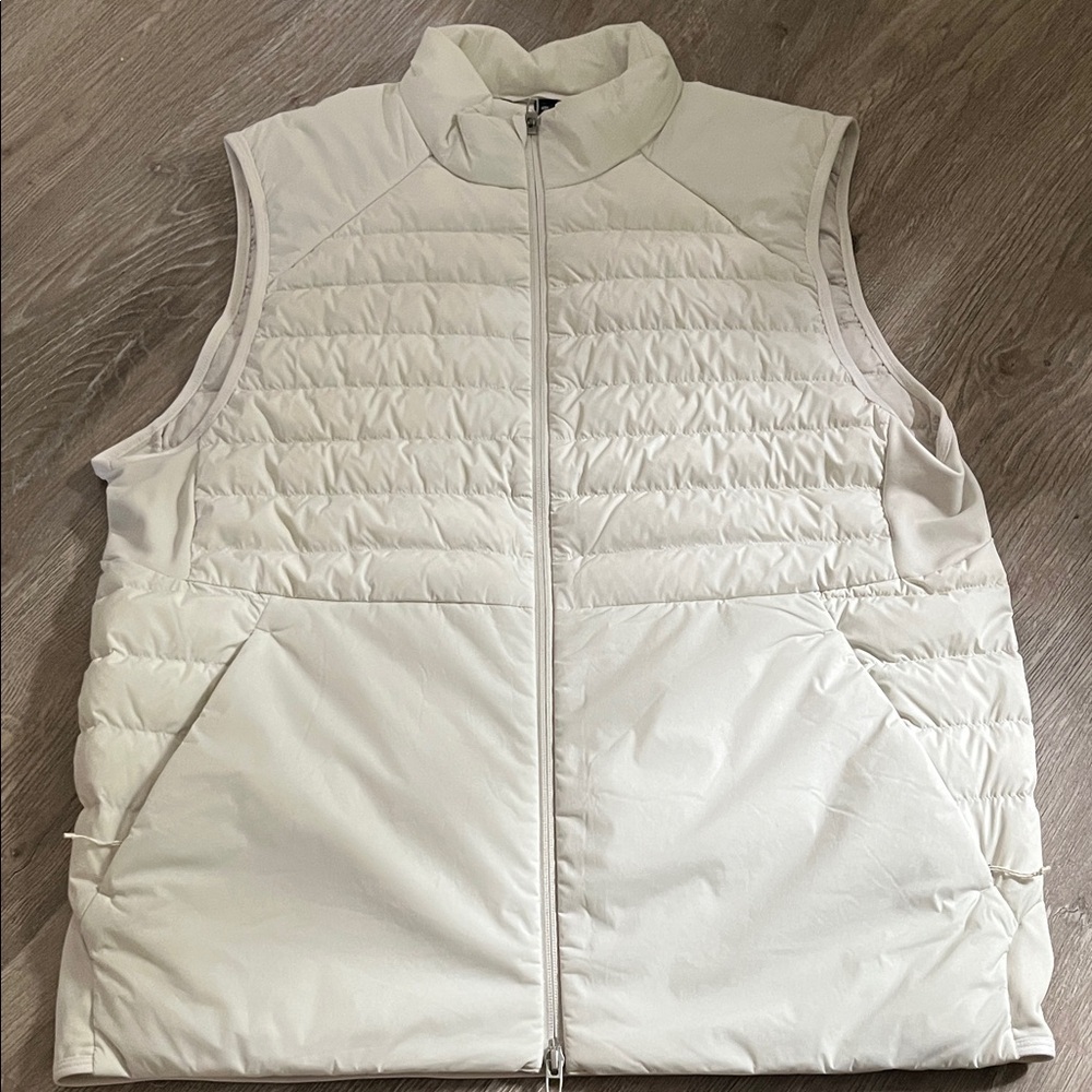 lululemon athletica White Puffer Run Vest